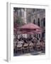 Lunch in the Shade, Monte Carlo-Rosemary Lowndes-Framed Giclee Print