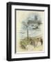 Lunch on Terrace Overlooking the Thames-Dudley Hardy-Framed Giclee Print