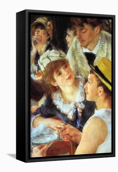 Lunch On The Boat Party, Detail-Pierre-Auguste Renoir-Framed Stretched Canvas