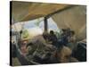 Lunch on the Boat-Joaquín Sorolla y Bastida-Stretched Canvas