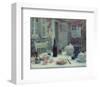 Lunch on the Terrace-Henri Eugene Augustin Le Sidaner-Framed Art Print