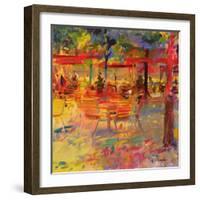 Lunch on the Terrace-Peter Graham-Framed Giclee Print