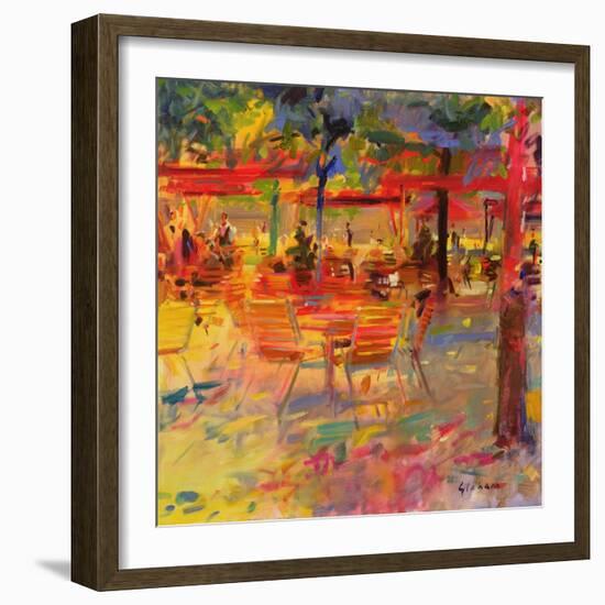 Lunch on the Terrace-Peter Graham-Framed Giclee Print