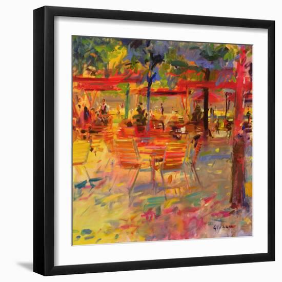 Lunch on the Terrace-Peter Graham-Framed Giclee Print