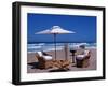 Lunch Set Up on Keurboom Beach for Guests at the Plettenberg-John Warburton-lee-Framed Photographic Print