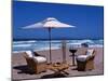 Lunch Set Up on Keurboom Beach for Guests at the Plettenberg-John Warburton-lee-Mounted Photographic Print