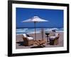 Lunch Set Up on Keurboom Beach for Guests at the Plettenberg-John Warburton-lee-Framed Photographic Print