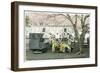 Lunch Stand in a Public Park, Japan, 1904-null-Framed Giclee Print