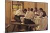 Lunch (The Soup, Version I), 1910-Albin Egger-lienz-Mounted Giclee Print