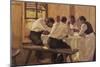 Lunch (The Soup, Version I), 1910-Albin Egger-lienz-Mounted Giclee Print