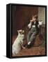 Lunch Time-Felix Schlesinger-Framed Stretched Canvas