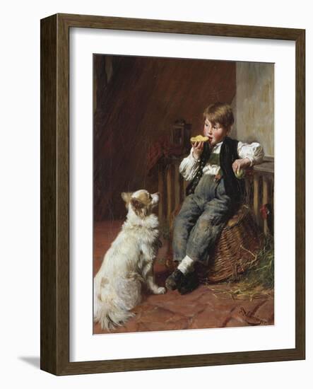 Lunch Time-William Bradford-Framed Giclee Print