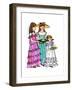 Lunch with Mr. Father - Jack & Jill-Joy Friedman-Framed Giclee Print