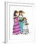 Lunch with Mr. Father - Jack & Jill-Joy Friedman-Framed Giclee Print