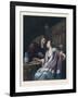 Lunch with Oysters and Wine-Frans Van Mieris-Framed Giclee Print