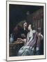 Lunch with Oysters and Wine-Frans Van Mieris-Mounted Giclee Print