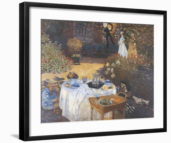 Lunch-Claude Monet-Framed Art Print