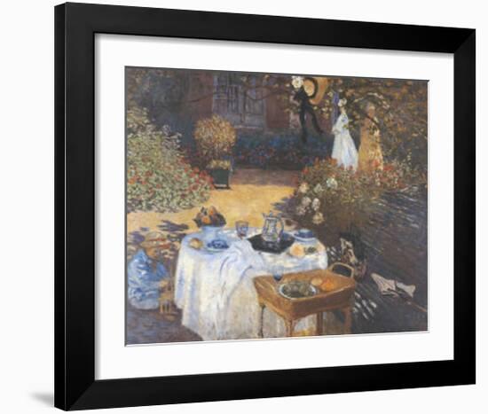 Lunch-Claude Monet-Framed Art Print