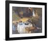 Lunch-Claude Monet-Framed Art Print