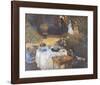 Lunch-Claude Monet-Framed Art Print