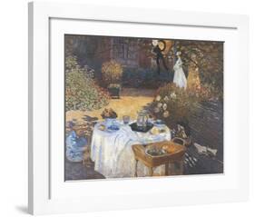 Lunch-Claude Monet-Framed Art Print