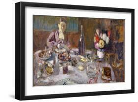 Luncheon, 1901-Edouard Vuillard-Framed Giclee Print