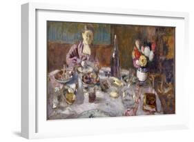 Luncheon, 1901-Edouard Vuillard-Framed Giclee Print