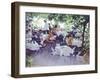 Luncheon in Dubrovnik (W/C on Paper)-Laurence Fish-Framed Giclee Print