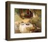 Luncheon in the Garden-Claude Monet-Framed Art Print