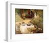 Luncheon in the Garden-Claude Monet-Framed Art Print