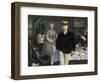 Luncheon in the Studio, 1868-Edouard Manet-Framed Giclee Print