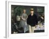 Luncheon in the Studio, 1868-Edouard Manet-Framed Giclee Print