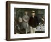 Luncheon in the Studio, 1868-Edouard Manet-Framed Giclee Print