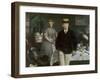 Luncheon in the Studio, 1868-Edouard Manet-Framed Giclee Print