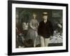 Luncheon in the Studio, 1868-Edouard Manet-Framed Giclee Print