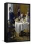 Luncheon (Le Déjeuner), 1868-Claude Monet-Framed Stretched Canvas