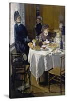 Luncheon (Le Déjeuner), 1868-Claude Monet-Stretched Canvas