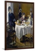 Luncheon (Le Déjeuner), 1868-Claude Monet-Framed Giclee Print