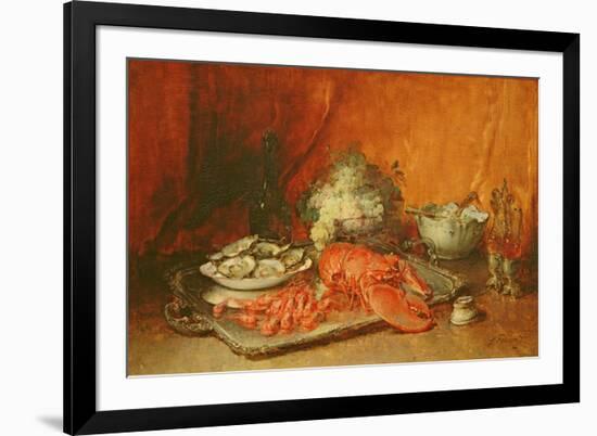 Luncheon of Lent-Guillaume Romain Fouace-Framed Giclee Print