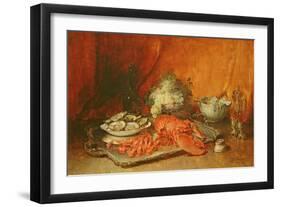 Luncheon of Lent-Guillaume Romain Fouace-Framed Giclee Print