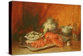 Luncheon of Lent-Guillaume Romain Fouace-Stretched Canvas