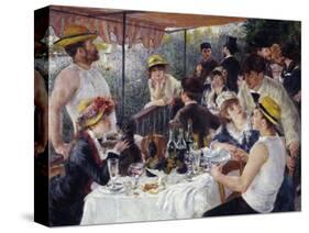 Luncheon of the Boating Party, 1880-81-Pierre-Auguste Renoir-Stretched Canvas