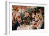 Luncheon of the Boating Party Le déjeuner des canotiers. Date/Period: From 1880 until 1881. Pain...-Pierre-Auguste Renoir-Framed Premium Giclee Print