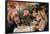 Luncheon of the Boating Party Le déjeuner des canotiers. Date/Period: From 1880 until 1881. Pain...-Pierre-Auguste Renoir-Framed Poster