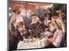 Luncheon of the Boating Party-Pierre-Auguste Renoir-Mounted Art Print