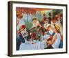 Luncheon Of The Boating Party-Pierre-Auguste Renoir-Framed Giclee Print