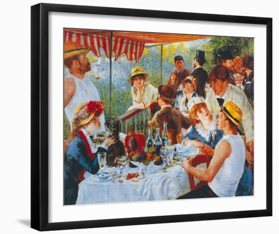 Luncheon Of The Boating Party-Pierre-Auguste Renoir-Framed Giclee Print