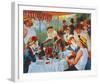 Luncheon Of The Boating Party-Pierre-Auguste Renoir-Framed Giclee Print