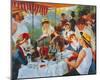 Luncheon Of The Boating Party-Pierre-Auguste Renoir-Mounted Giclee Print