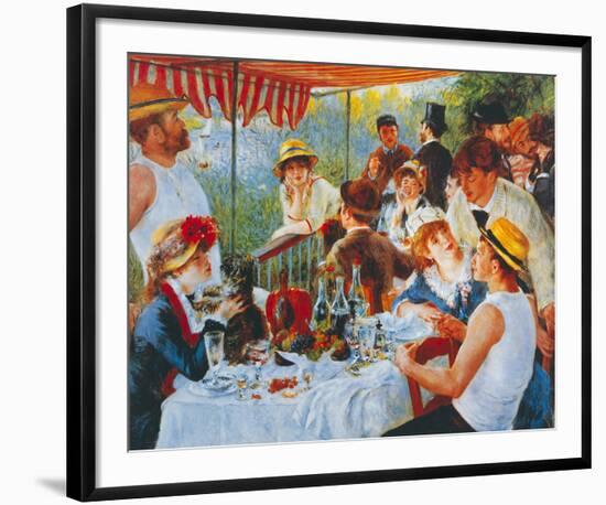 Luncheon Of The Boating Party-Pierre-Auguste Renoir-Framed Giclee Print